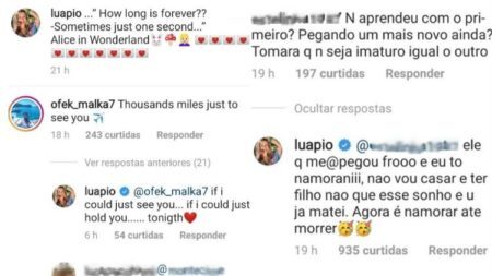 Luana Piovani retrucou uma seguidora que deu pitaco em sua vida pessoal