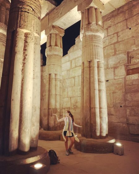 Interior do Templo de Luxor