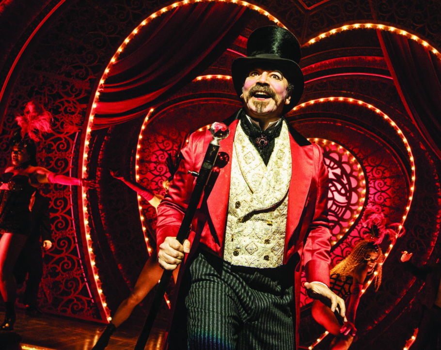 Trecho de “Moulin Rouge”, um dos espetáculos de sucesso da Broadway