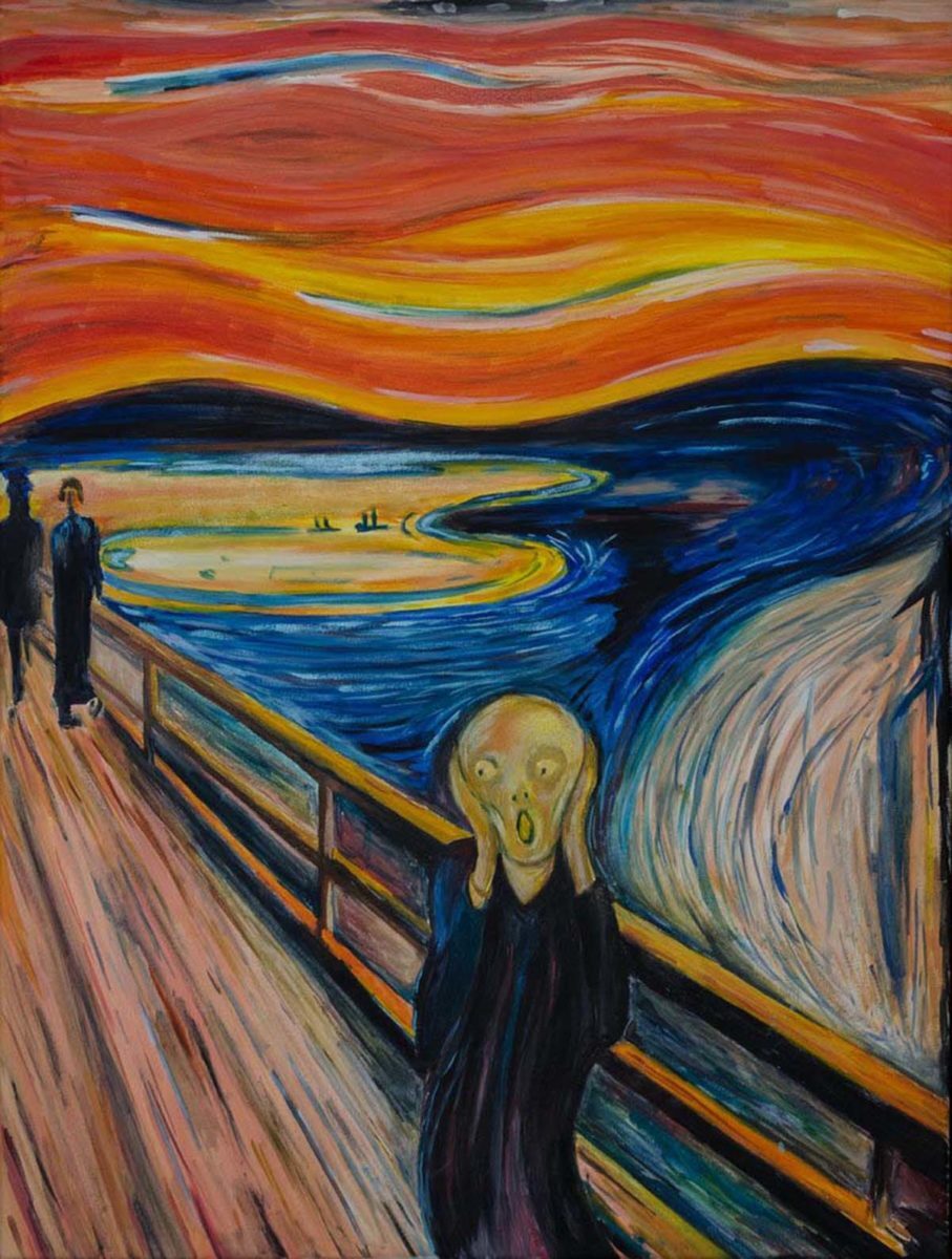 “O Grito” de Edvard Munch