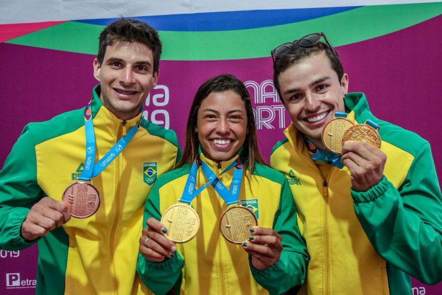 Time Brasil conquistou sete ouros no Pan, no último domingo