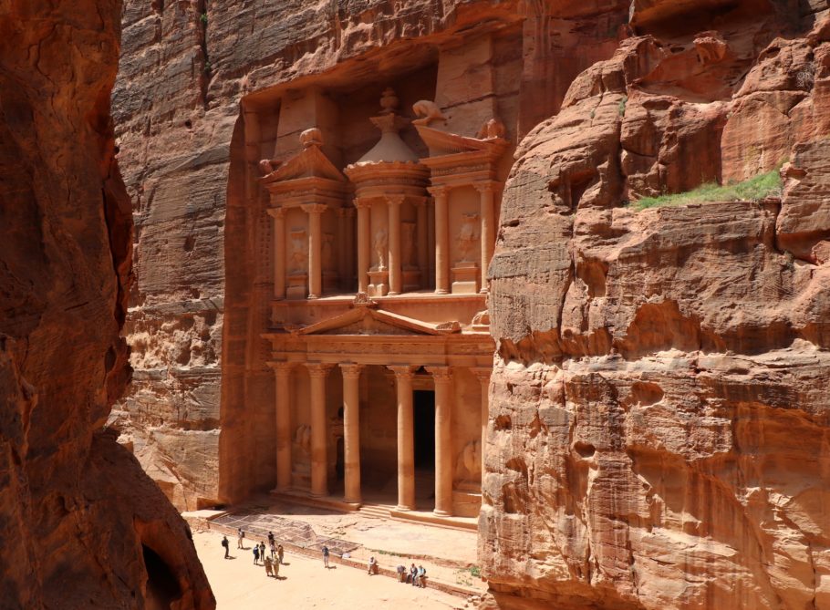  Petra é uma das atrações mais visitadas na Jordânia