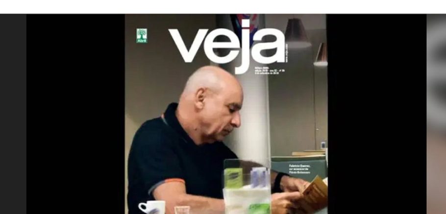 A revista Veja encontrou Fabrício Queiroz, ex-assessor de Flávio Bolsonaro