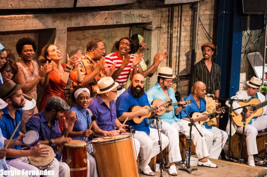 O Samba de Terreiro de Mauá se apresenta em Osasco