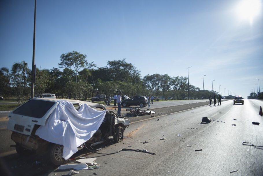 Em 2018, houve 69 mil acidentes em rodovias federais, sendo 53.963 com vítimas (mortos ou feridos)