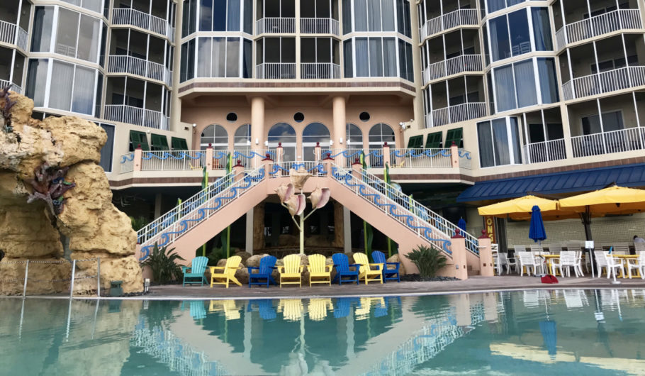 Prédio principal do resort em Fort Myers
