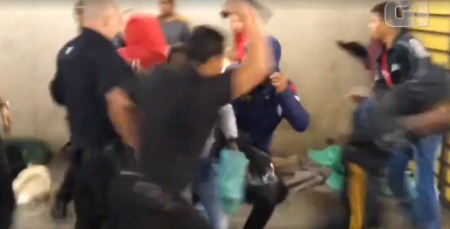 Vídeo mostra seguranças do Metrô agredindo pessoas em situação de rua