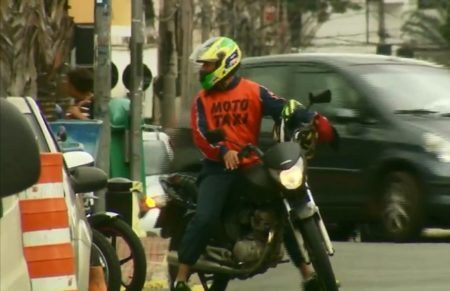 Mototáxi volta a ser liberado na cidade de São Paulo