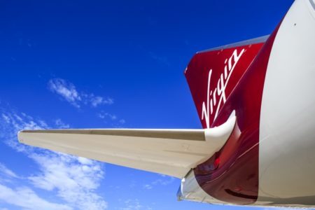O primeiro voo da Virgin Atlantic para São Paulo está planejado para o dia 29 de março de 2020