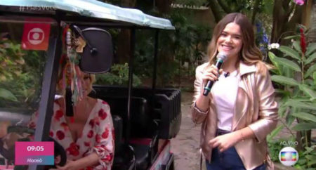 Contratada do SBT, Maisa Silva participou do ‘Mais Você’, da Globo