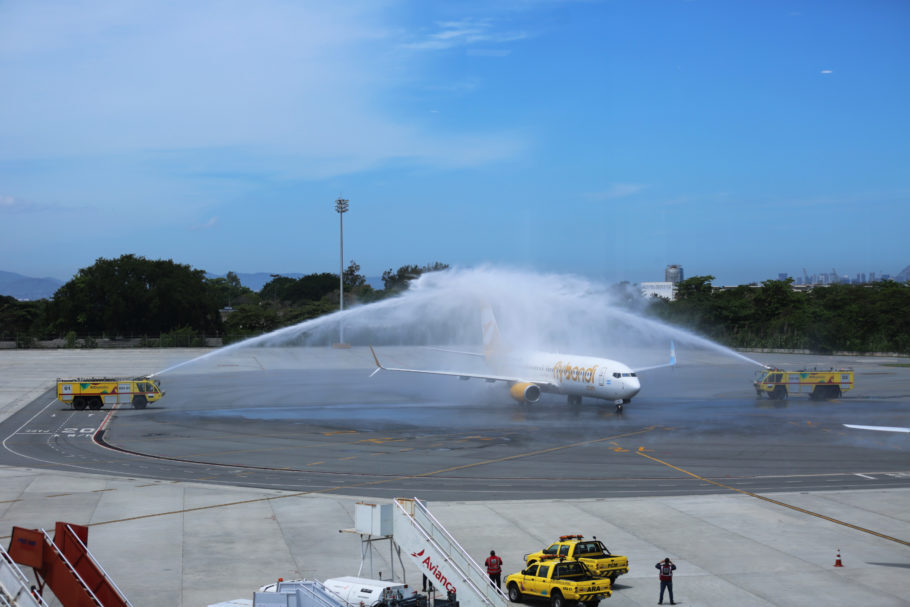 O voo inaugural da Flybondi no Brasil ocorreu no dia 11 de outubro, na rota Buenos Aires-Rio de Janeiro