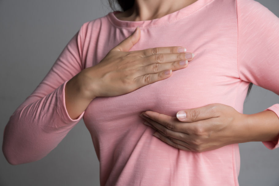 Somente a mamografia consegue detectar nódulos menores