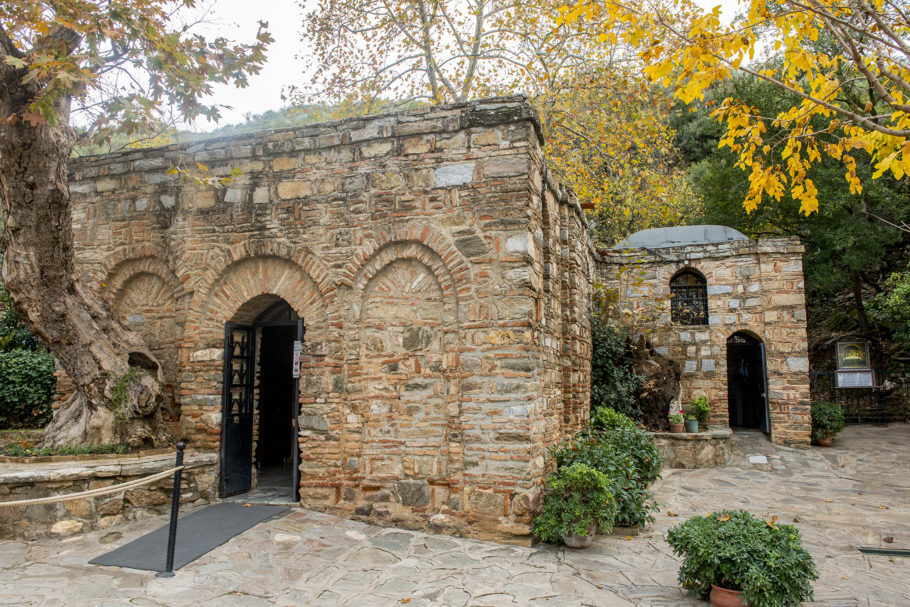 Casa onde a Virgem Maria teria morado em seus últimos anos de vida, em Éfeso (Turquia)