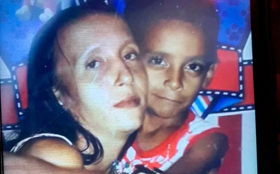 O corpo de Fabiana e do filho (foto) foram encontrados em locais diferentes de Porto Velho (RO)