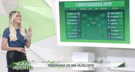 Renata Fan calou o machismo ao acertar um palpite sobre a Libertadores