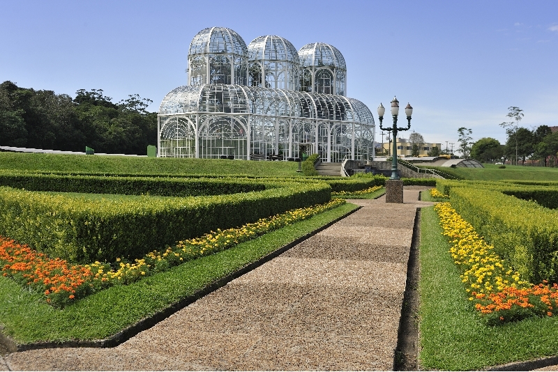 Jardim Botânico, um dos cartões-postais de Curitiba