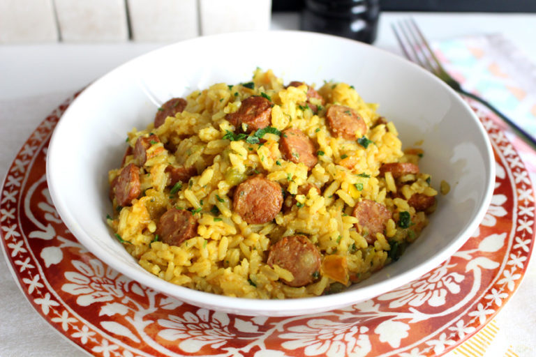 Arroz Com Linguiça Receita Para Fazer Usando Apenas Uma Panela 1467