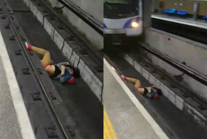 Homem-Aranha' invade trilhos de trem em São Paulo e é agredido - Notícias -  R7 São Paulo