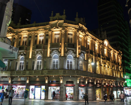 Palacete Tereza Toleto Lara, localizado no centro de São Paulo