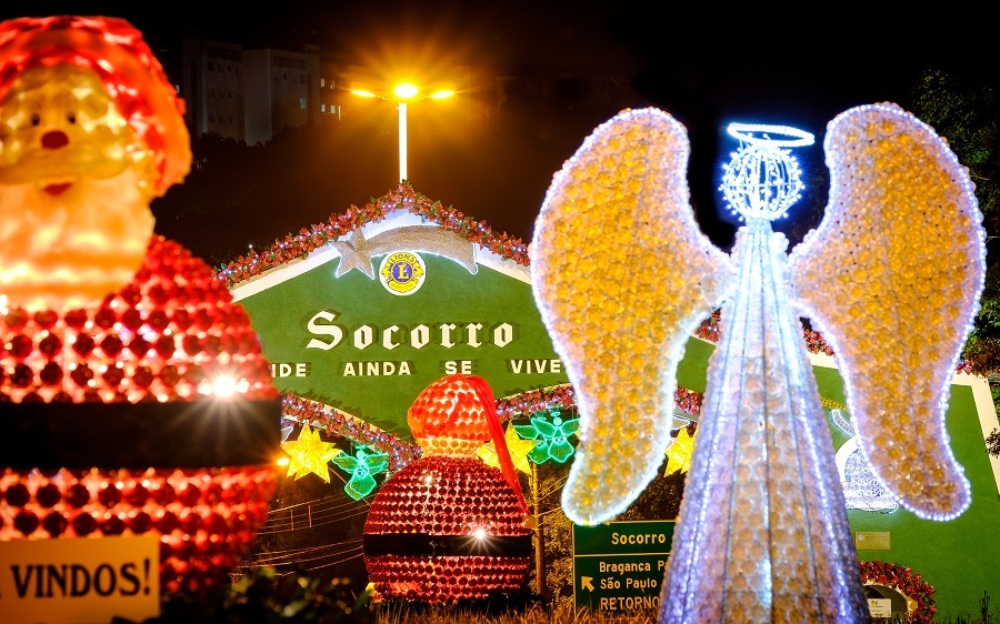  Desde que o “Luzes de Natal” foi criado, em 2014, Socorro já recebeu mais de 750 mil visitantes