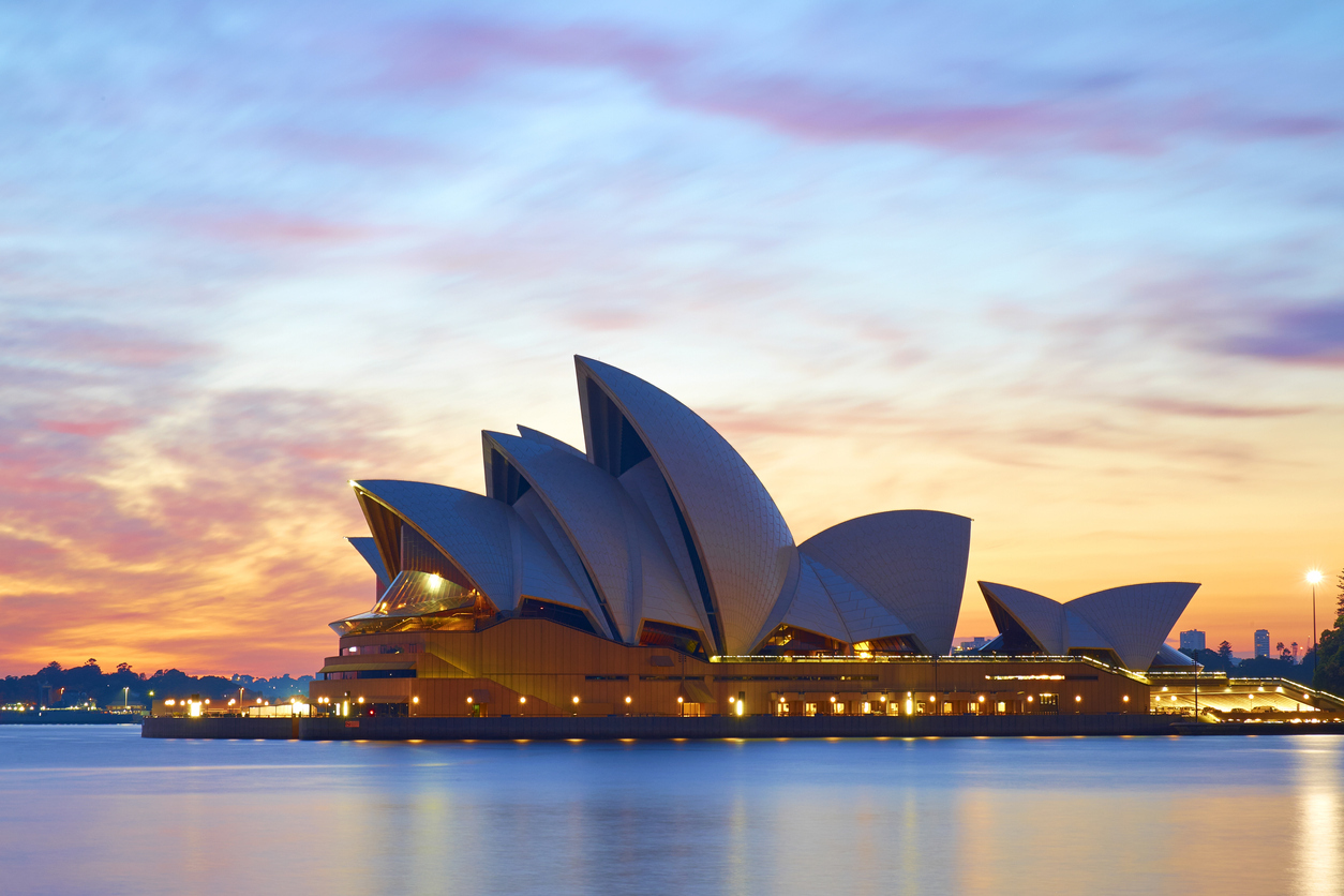 Imagem de Sydney, uma das maiores cidades da Austrália