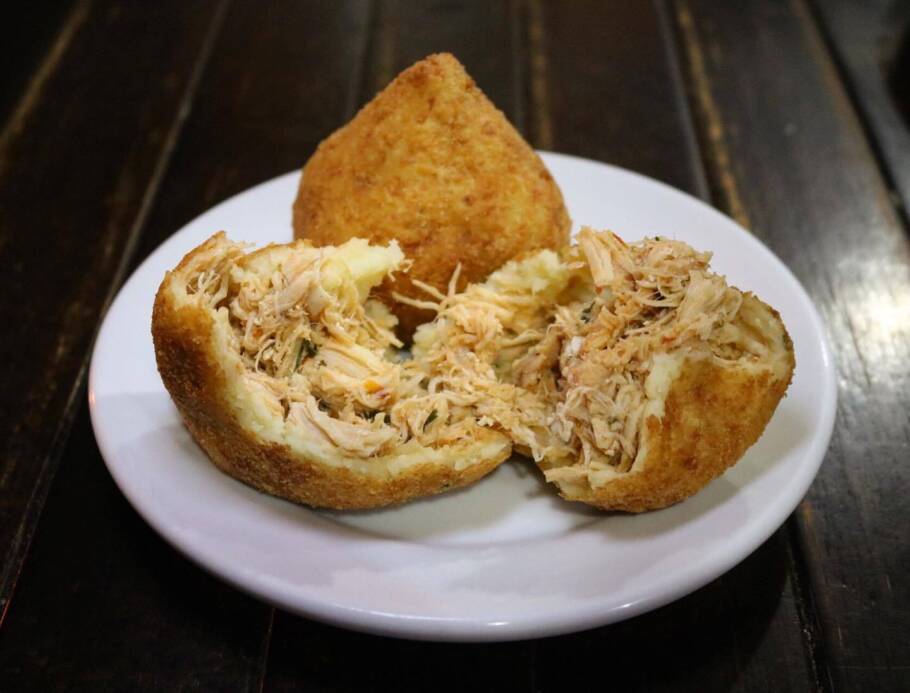 coxinha do Bar da Gema