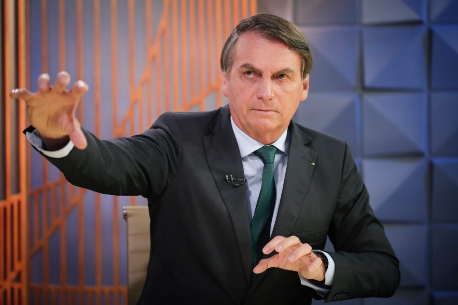 O presidente da República, Jair Bolsonaro, que assinou MP aumentando o salário mínimo