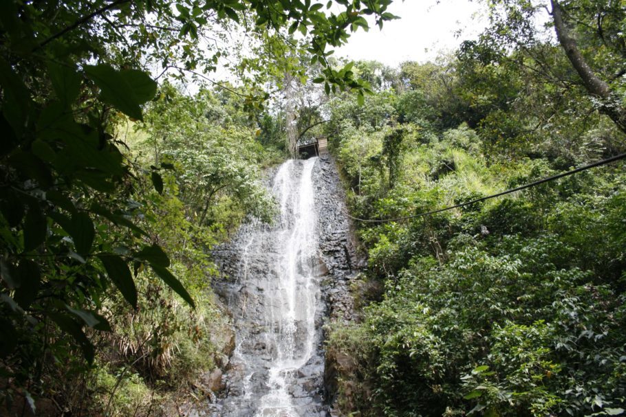 A cachoeira Santa Eulália tem 47 metros de queda d’água