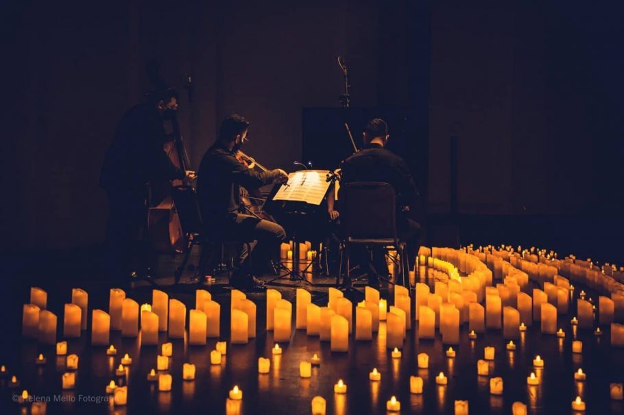 Os concertos à luz de vela viraram moda em SP!