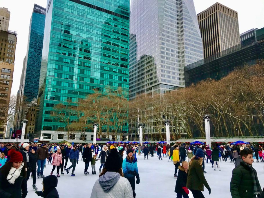 Pista de patins do Bryant Park