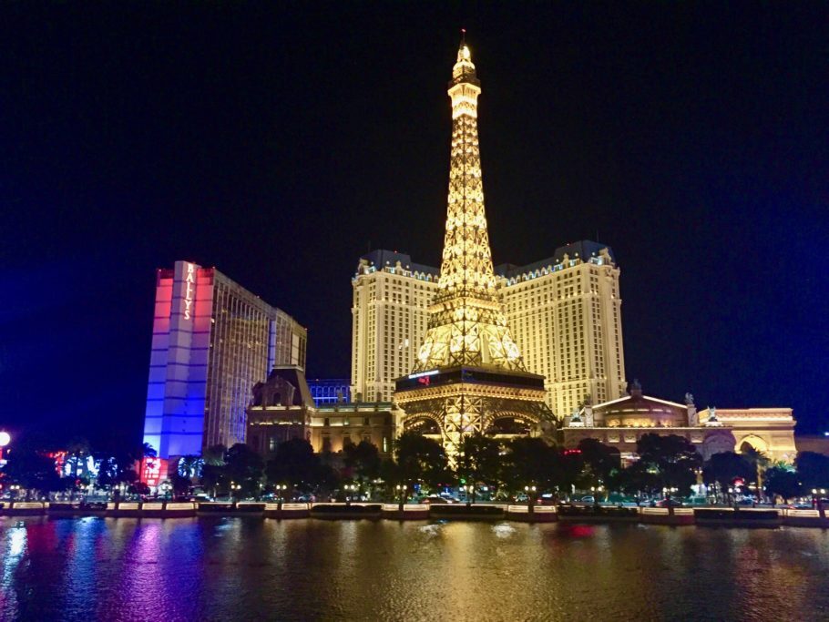 As luzes de Las Vegas