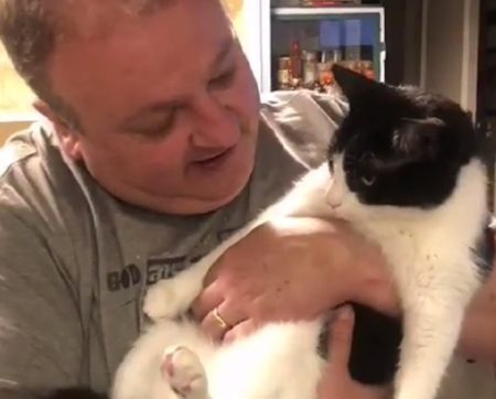 Jacquin posta vídeo com seu gato para incentivar adoção