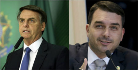 Jair Bolsonaro defendeu o filho Flávio atacando homossexuais