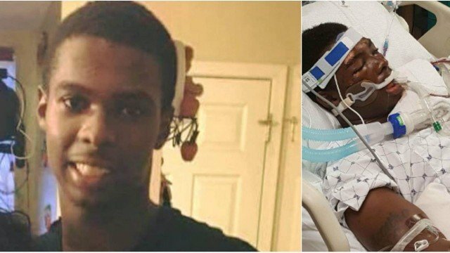 O jovem Tawon Boyd, 21 anos, ficou três dias internado antes de morrer