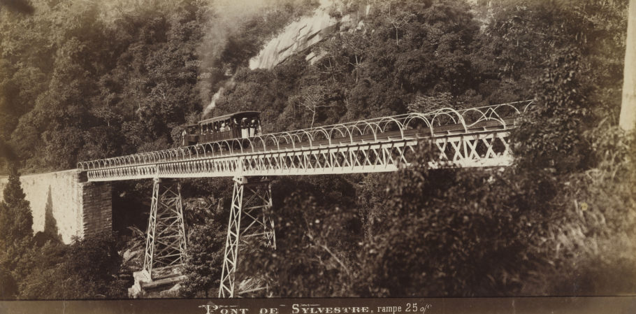 Ponte do Silvestre, em 1895