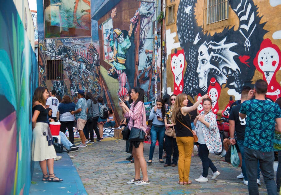 O Beco do Batman é um dos pontos turísticos mais badalados de SP