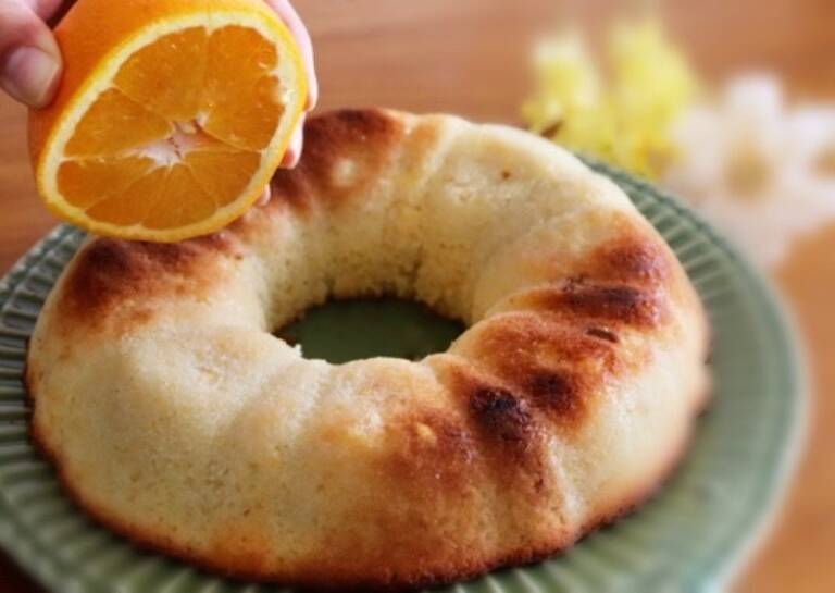 Bolo de Laranja Vegano e Sem Glúten