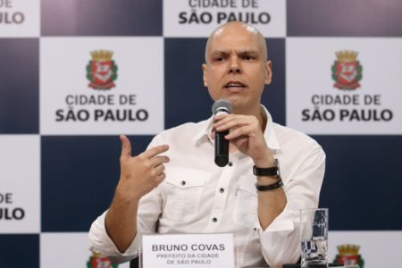 O prefeito de São Paulo, Bruno Covas (PSDB)