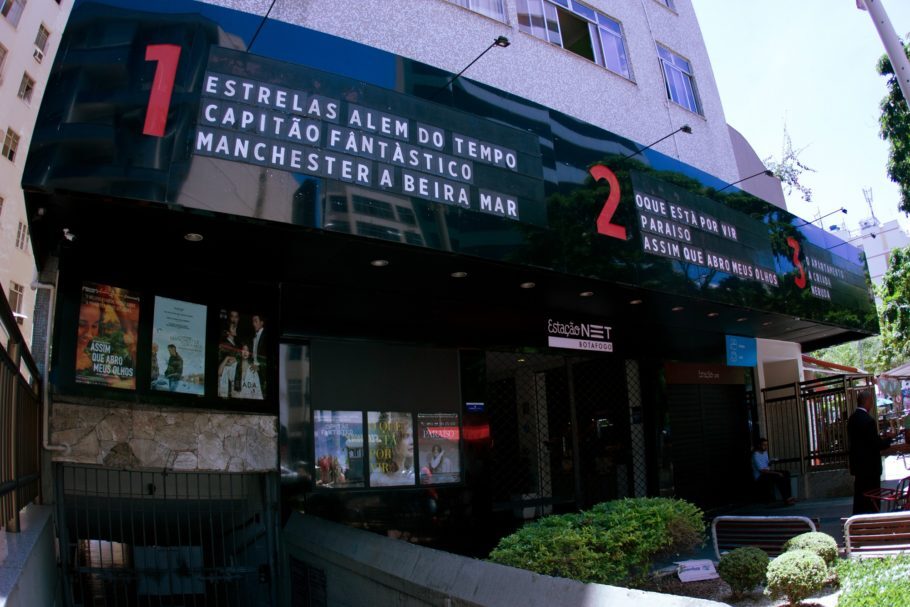 A Estação NET Botafogo surgiu como um cinema de rua em 1985