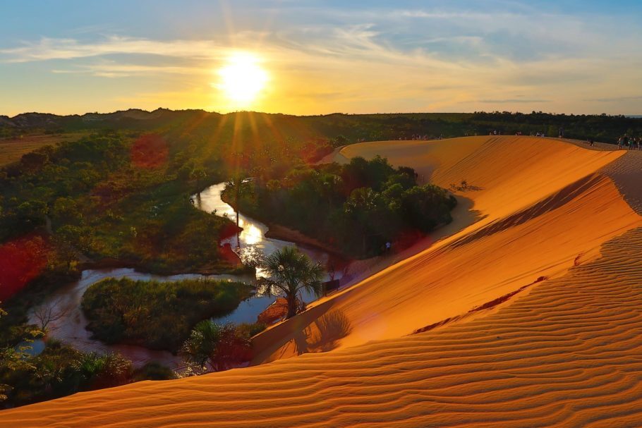 Dunas douradas do Jalapão, no Tocantins