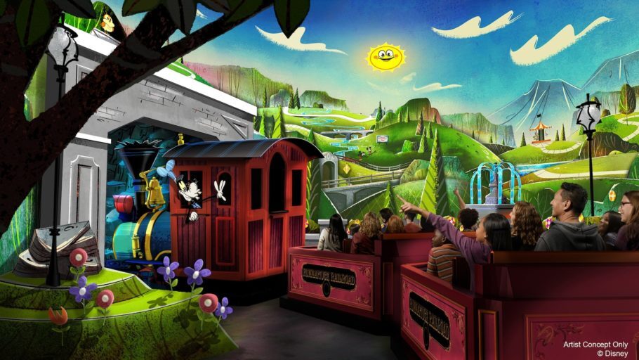Mickey and Minnie’s Runaway Railway, uma dad atrações do Disney’s Hollywood Studios para 2020