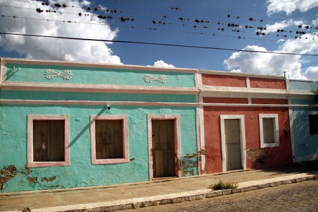Casario de Cabaceiras, a 166 km de João Pessoa, na Paraíba