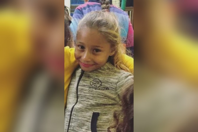 O corpo de Emanuelle Pestana de Castro, 8 anos, foi encontrado com 13 facadas