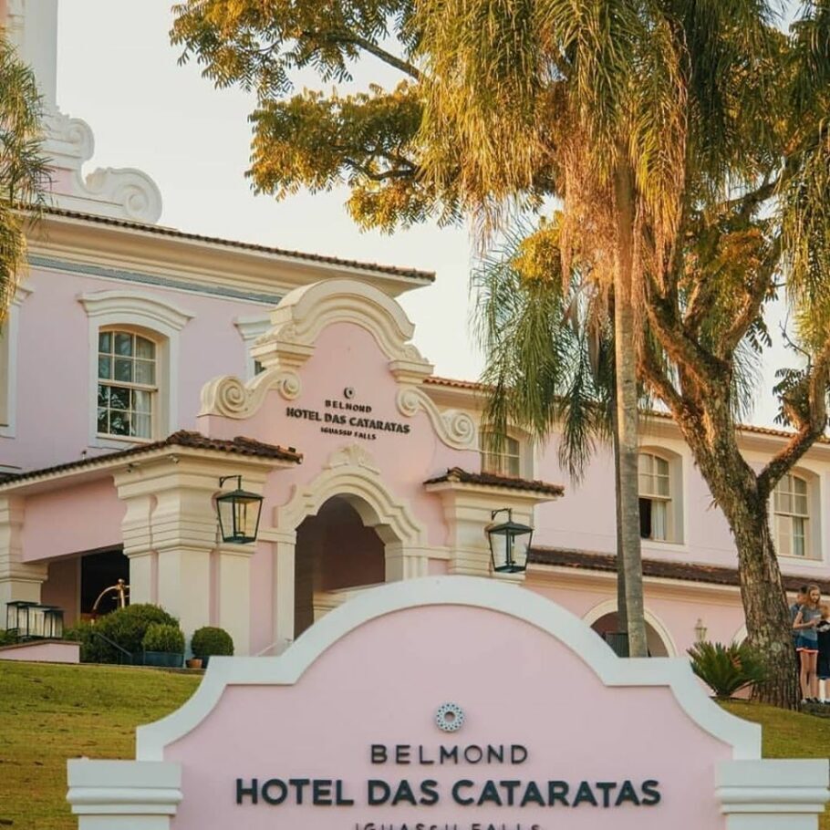 Fachada do Belmond Hotel das Cataratas, em Foz do Iguaçu (PR)