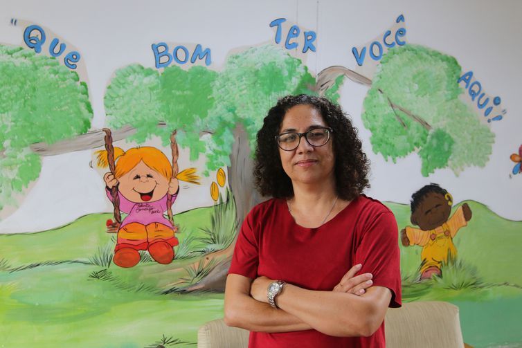 Maria Renata Andrade, coordenadora do projeto Educação Precoce do Centro de Ensino Especial n° 2 do DF
