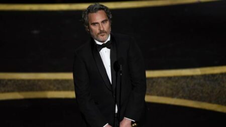 Joaquin Phoenix fez o mais contundente discurso na noite do Oscar 2020