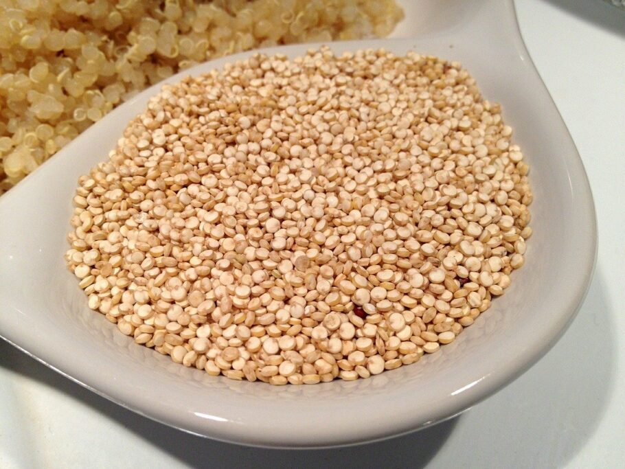 Quinoa é uma semente rica em proteína vegetal e em uma série de outros nutrientes