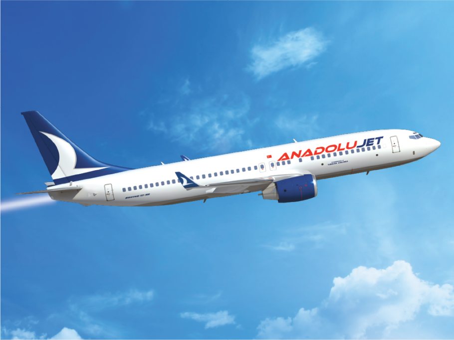 A AnadoluJet é o braço ‘low cost’ da Turkish Airlines