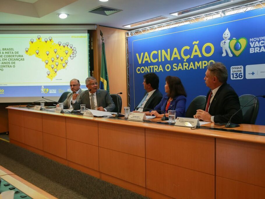 Ministério da Saúde lança Campanha de Vacinação contra o Sarampo