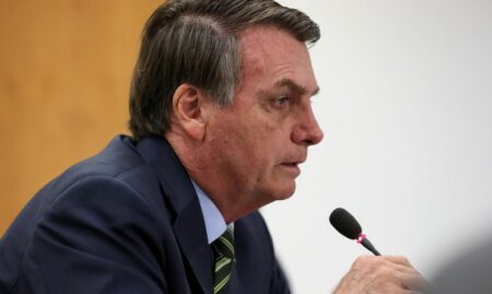 Presidente da República Jair Bolsonaro, durante videoconferência com Governadores do Sudeste. – Marcos Corrêa/Agência Brasil